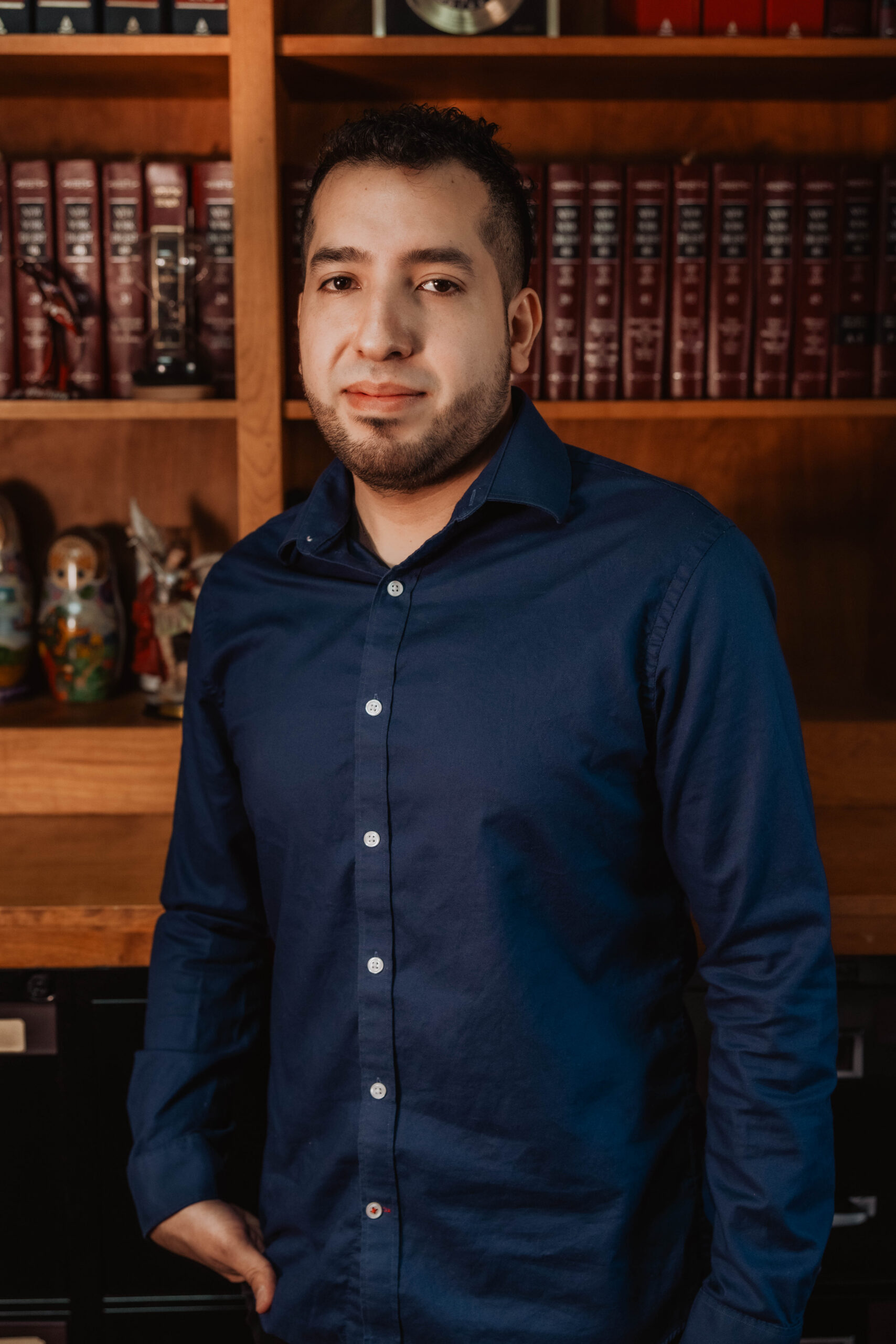 Oscar Moyano, Office Assistant